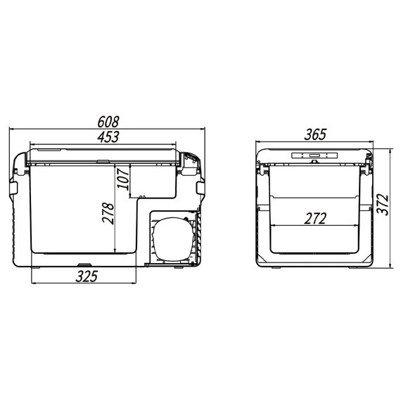 Автохолодильник Alpicool CL30 30 л компрессорный (1634.00.01), Объём, л : 30 л, изображение 6
