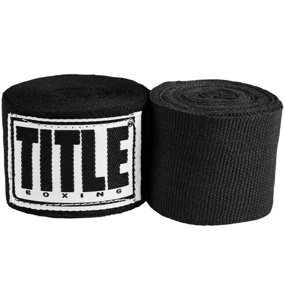 Бинты боксерские Title Boxing Mexican Style 180" 4.5 м Black (MHW BK)