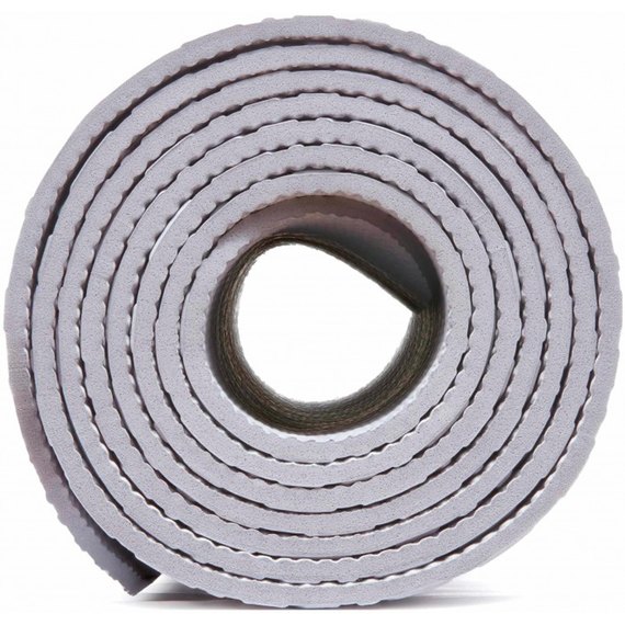 Килимок для йоги Adidas Yoga Mat сірий 173х61х0.4 см (ADYG-10001SV), зображення 3