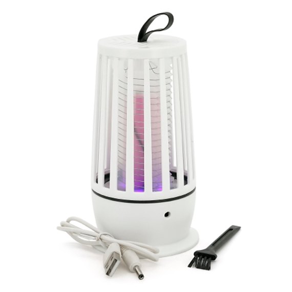 Лампа-вбивця від комарів та мух Thunderbolt Electric Shock біла KY-005W, зображення 2