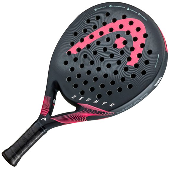 Ракетка для падел тенісу Head Zephyr 2023 Black/Pink (225033)