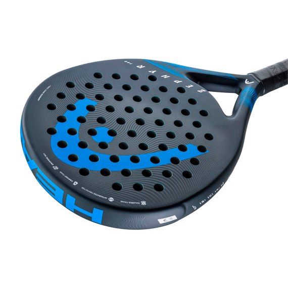 Ракетка для падел тенісу Head Zephyr Pro 2023 Black/Blue (225013), зображення 3