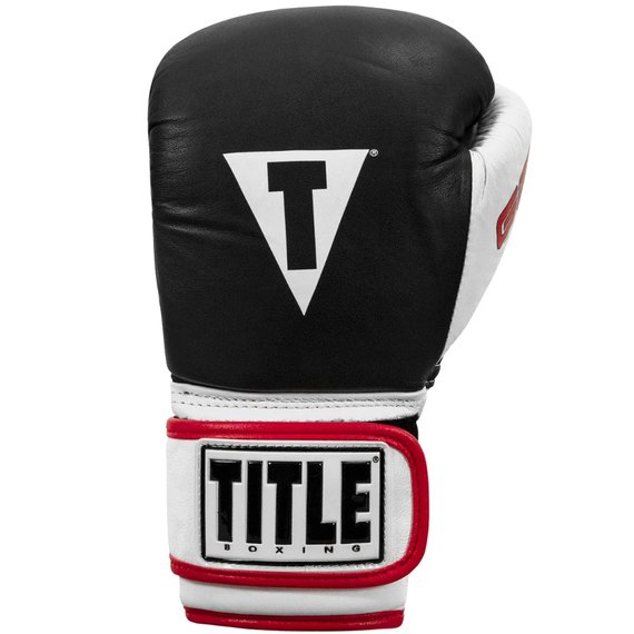 Боксерские перчатки Title Boxing Gel World Black 10 ун (GTWBG S BK), Вес: 10 унций, изображение 3