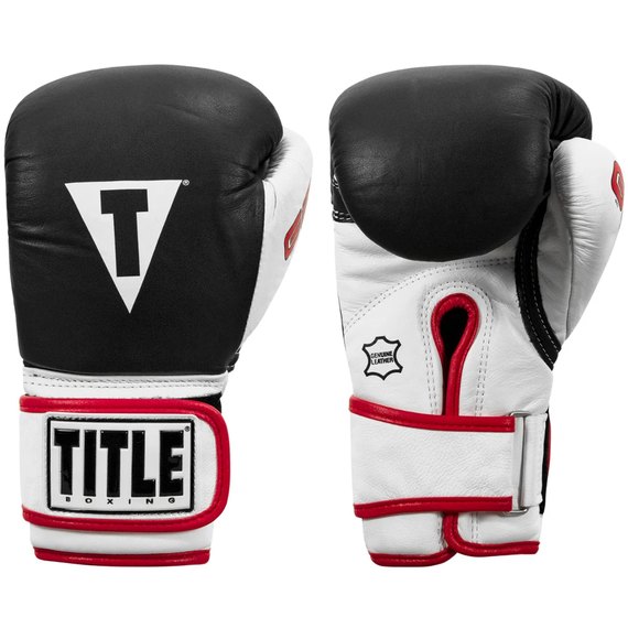 Боксерские перчатки Title Boxing Gel World Black 12 ун (GTWBG M BK), Вес: 12 унций, изображение 2