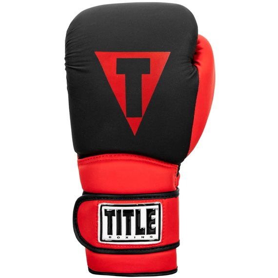 Боксерские перчатки Title Boxing Guts and Glory Black/Red 10 ун (GGBG S BK/RD), изображение 3