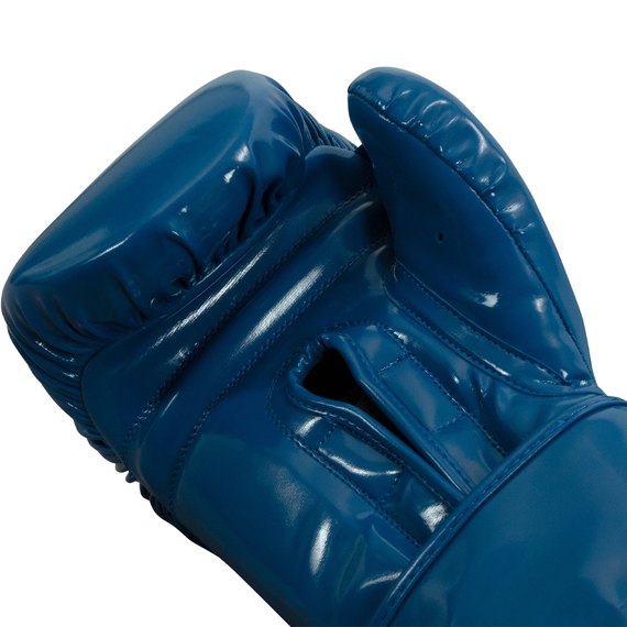 Боксерские перчатки Title Boxing Inferno Intensity Elastic Blue/White 16 ун (ITGEI 16 oz BL/WH), изображение 5