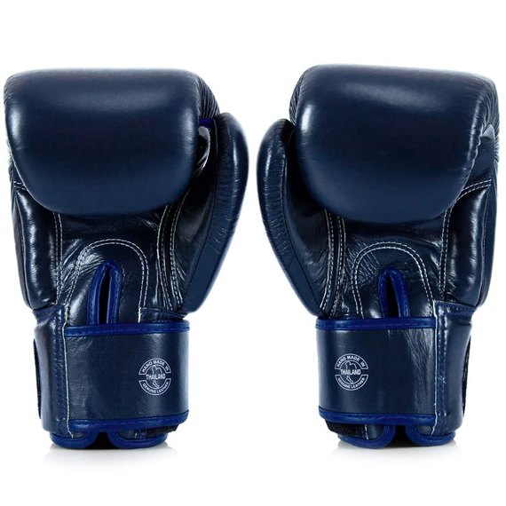 Боксерські рукавички Fairtex BGV1-ONE (натуральна шкіра) Blue 12 ун (BGV1-ONE_12oz_Blue), Вага: 12 унцій, Колір: Синій, зображення 3