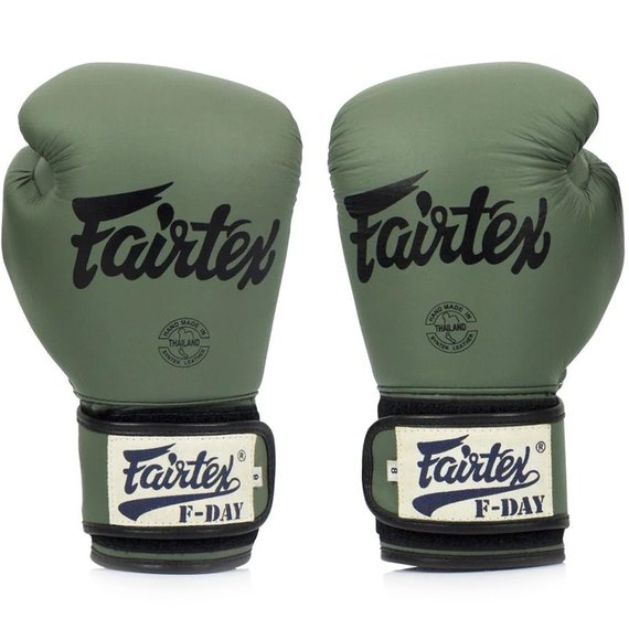 Боксерські рукавички Fairtex BGV11 Green 10 ун (BGV11_10oz_Green), Вага: 10 унцій, зображення 3