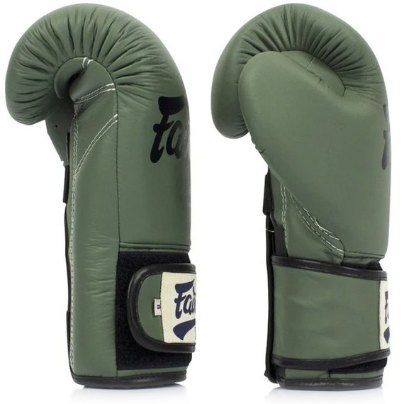 Боксерські рукавички Fairtex BGV11 Green 14 ун (BGV11_14oz_Green), Вага: 14 унцій, зображення 4