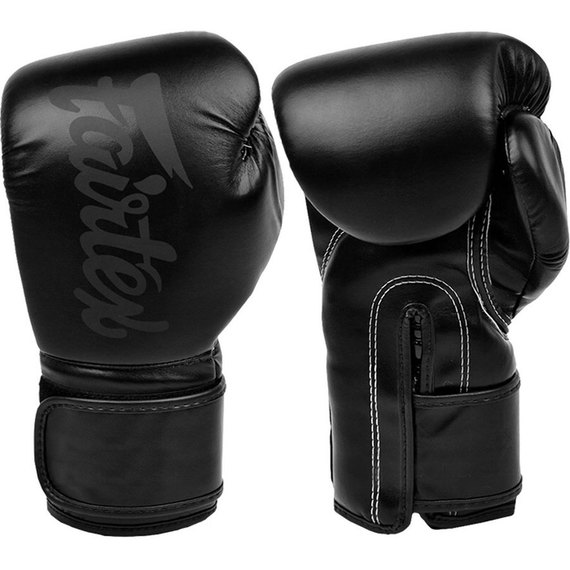 Боксерські рукавички Fairtex BGV14SB Black 12 ун (BGV14SB_12oz_Black), Вага: 12 унцій