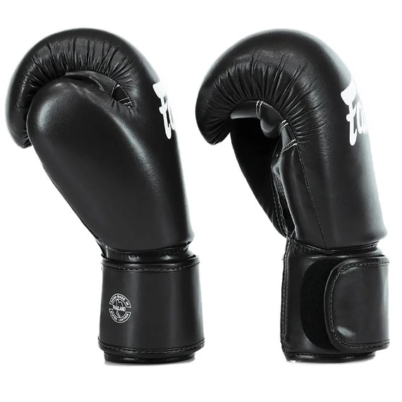 Боксерские перчатки Fairtex BGV27 Black 10 ун (BGV27_10oz_Black), Вес: 10 унций, Цвет: Чёрный, изображение 4