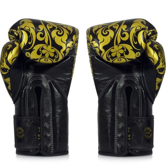 Боксерські рукавички Fairtex BGVG2 Velcro Black 12 ун (BGVG2_Velcro_12oz_Black), Вага: 12 унцій, зображення 2