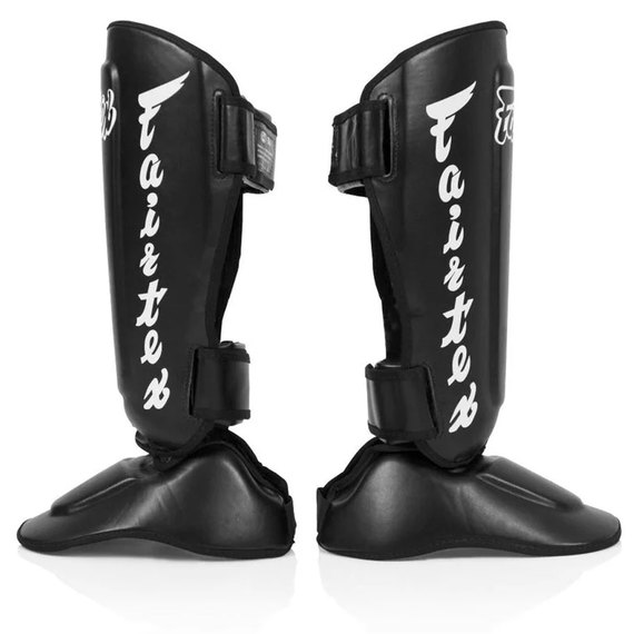 Защита голени и стопы Fairtex SP7 Shin Pads Black M (SP7_M_Black), Размер: M, изображение 2