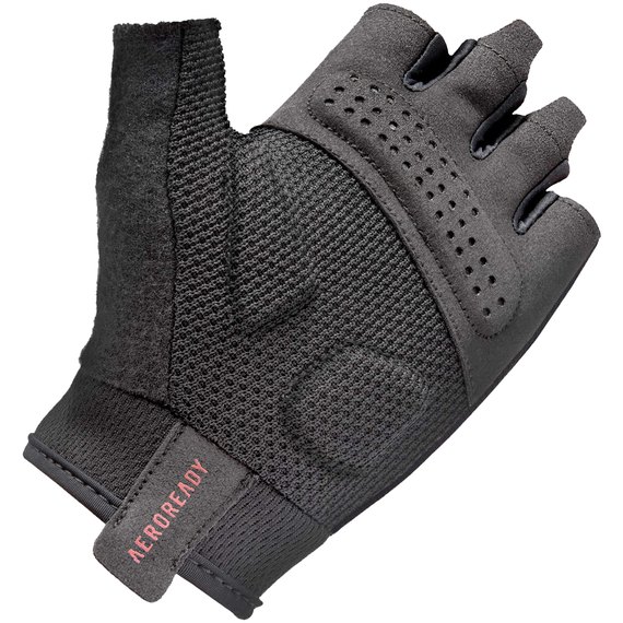 Перчатки для зала Adidas Essential Training Gloves розовые XS (ADGB-15000PK), Размер: XS, Цвет: Чёрный/Розовый, изображение 2