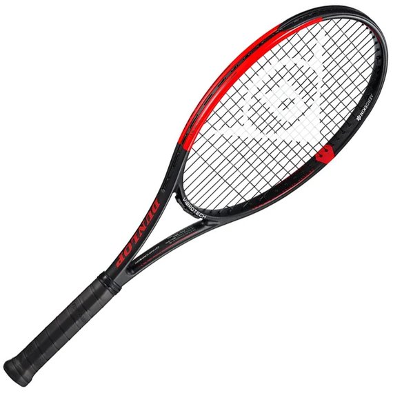 Ракетка для великого тенісу Dunlop Team 285 Black/Red No Cover Gr4 (10312880), Розмір ручки: G4, зображення 2
