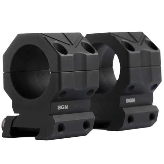 Кольцо BGN ARMO 30 мм 0 МОА Н34 серия R Black (R30.00.34), Диаметр кольца: 30 мм, Высота основания (ВН), мм: 34 мм