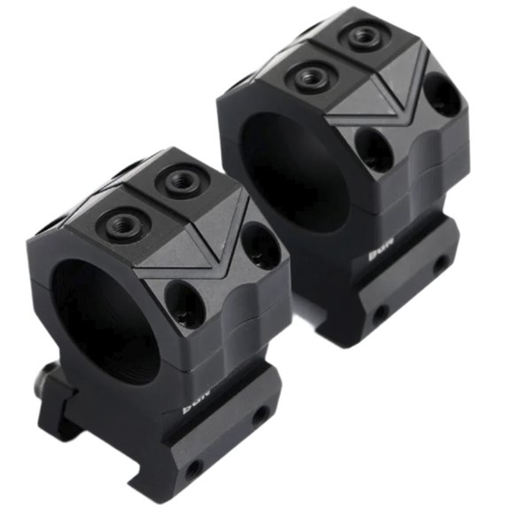 Кольцо BGN ARMO 30 мм 0 МОА Н34 серия R Black (R30.00.34), Диаметр кольца: 30 мм, Высота основания (ВН), мм: 34 мм, изображение 2