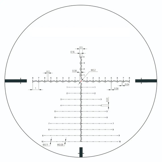 Оптический прицел Vector Optics Continental 3-18x50 (34 мм) illum. FFP VCT-34 (SCFF-28), изображение 6