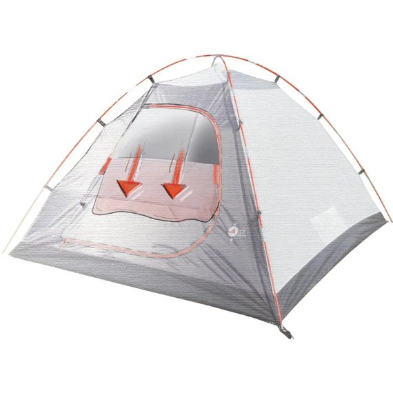 Палатка High Peak Nevada 3.1 Deep Forest (10351) 930590, Вместимость: Трёхместные, изображение 13