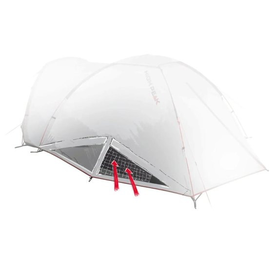 Палатка High Peak Nevada 3.1 Deep Forest (10351) 930590, Вместимость: Трёхместные, изображение 9