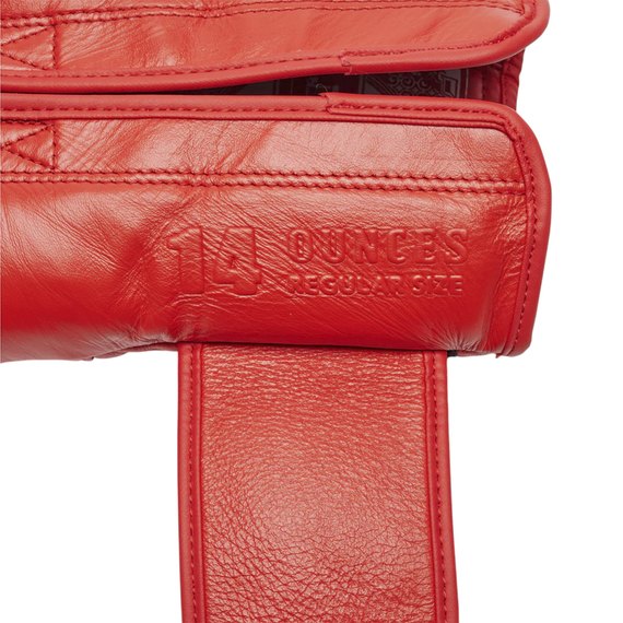 Боксерские перчатки Leone Greatest Red 12 ун. (GN111_Red_12oz), Вес: 12 унций, Цвет: Красный, изображение 6