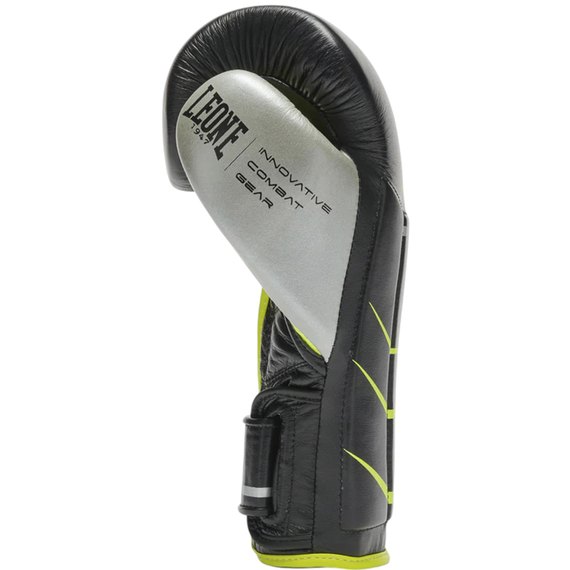 Боксерські рукавички Leone Revo Performance Fluo 14 ун. (GN110F_Black_14oz), зображення 3