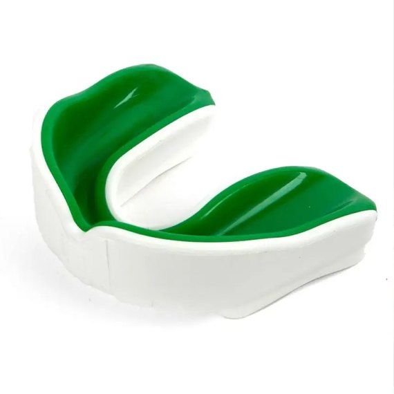 Капа для бокса Makura Ignis (возраст 11+) White/Green (art.6017514051), Цвет: Зелёный/Белый, изображение 5