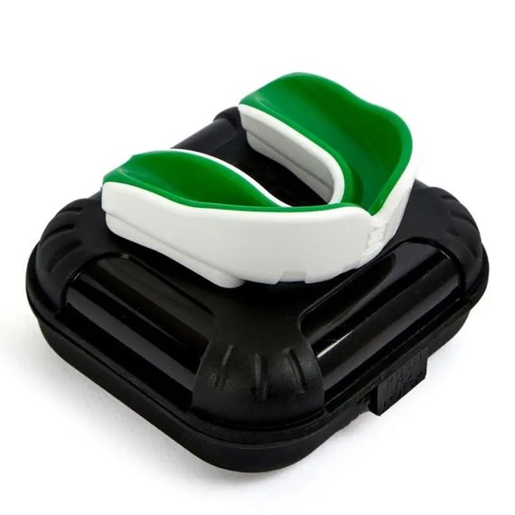 Капа для бокса Makura Ignis (возраст 11+) White/Green (art.6017514051), Цвет: Зелёный/Белый, изображение 6