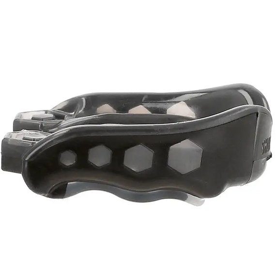Капа для бокса Shock Doctor Gel Max (возраст 11+) Black (art. 6210-BK-AD), Цвет: Чёрный, изображение 6