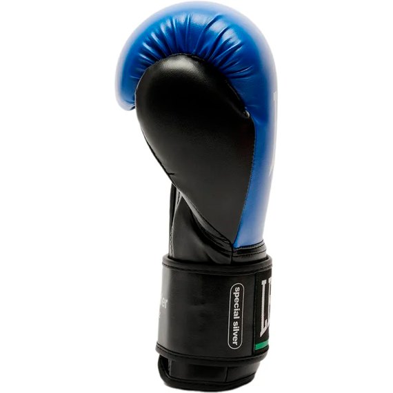 Боксерские перчатки Leone GN383 Thunder Blue 8 ун. (GN383_Blue_8oz), Вес: 8 унций, Цвет: Синий, изображение 2