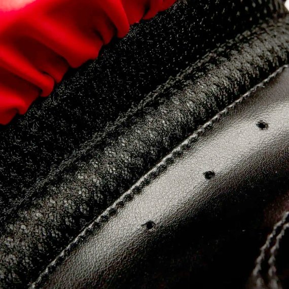 Боксерские перчатки Leone GN383 Thunder Red 10 ун. (GN383_Red_10oz), Вес: 10 унций, Цвет: Красный, изображение 5