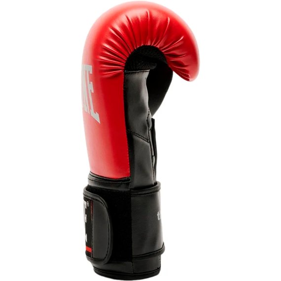 Боксерские перчатки Leone GN383 Thunder Red 8 ун. (GN383_Red_8oz), Вес: 8 унций, Цвет: Красный, изображение 4