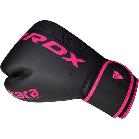 Боксерские перчатки RDX F6 Matte Pink 8 унц (BGR-F6MP-8OZ), изображение 2