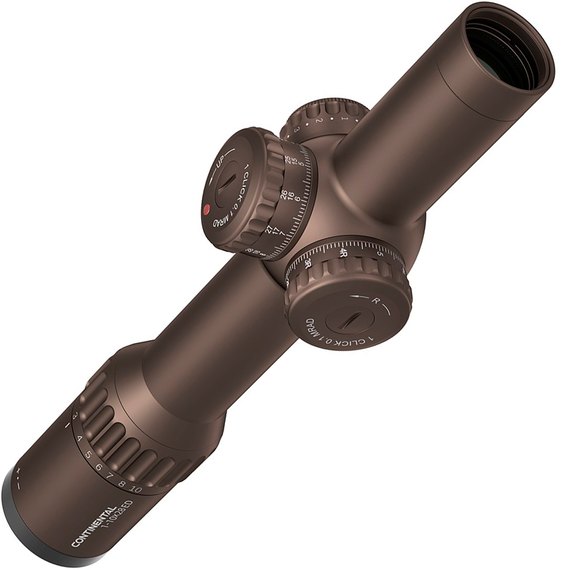 Оптический прицел Vector Optics Continental X10 1-10x28 (34 мм) ED FFP illum. VET-CTR FDE (SCFF-68), изображение 3