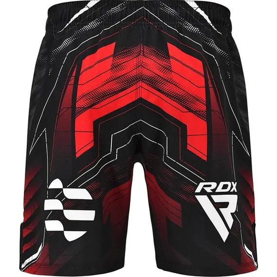 Шорты для ММА RDX Shorts IMMA черный/красный XL (MSS-IMF-1R-XL), Размер: XL, Цвет: Красный, изображение 2