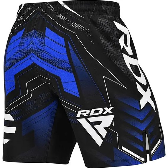 Шорты для ММА RDX Shorts IMMAF черный/синий M (MSS-IMF-1U-M), Размер: M, Цвет: Синий, изображение 2