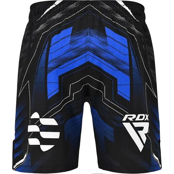 Шорты для ММА RDX Shorts IMMAF черный/синий XL (MSS-IMF-1U-XL), Размер: XL, Цвет: Синий, изображение 3