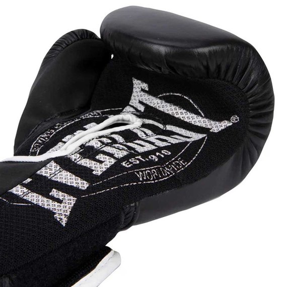 Боксерські рукавички Everlast 1910 Classic Training Gloves чорний 12 унц (P00001709), Вага: 12 унцій, Колір: Чорний, зображення 5