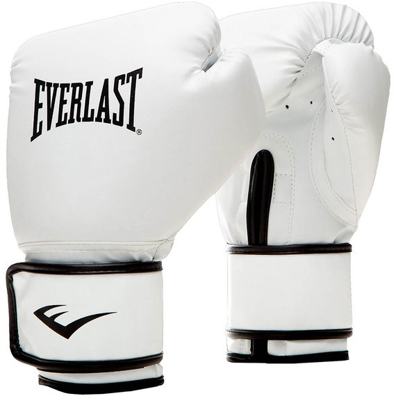 Боксерські рукавички Everlast Core 2 Training Gloves білий S/M (P00002325), Розмір: S/M, Колір: Білий