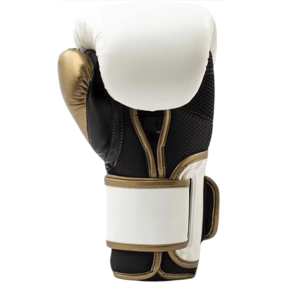 Боксерські рукавички Everlast PowerLock 2R Training Gloves білий/золотий 16 унц (P00003051), Вага: 16 унцій, Колір: Білий, зображення 5