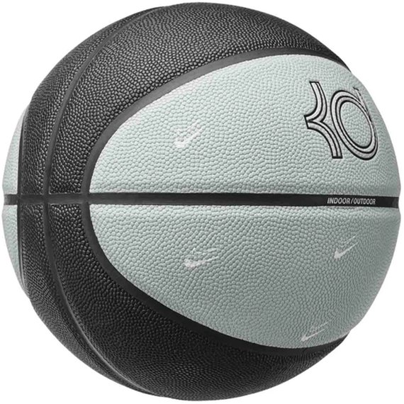 М'яч баскетбольний Nike EveryDay All Court 8P K Durant Deflated Wolf Grey/Black/Black/Photon Dust size 7 (N.100.7111.084.07), зображення 2