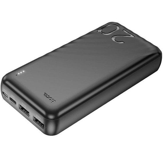 Повербанк HOCO Element J123A 20000 mAh Black (6942007612067), Ёмкость: 20 000 mAh, изображение 4