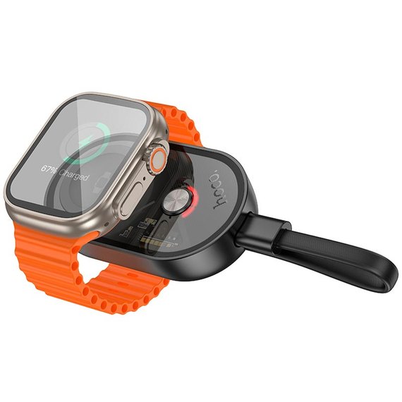 Повербанк HOCO Whale J145 for iWatch 1200 mAh Black (6942007646253), зображення 5