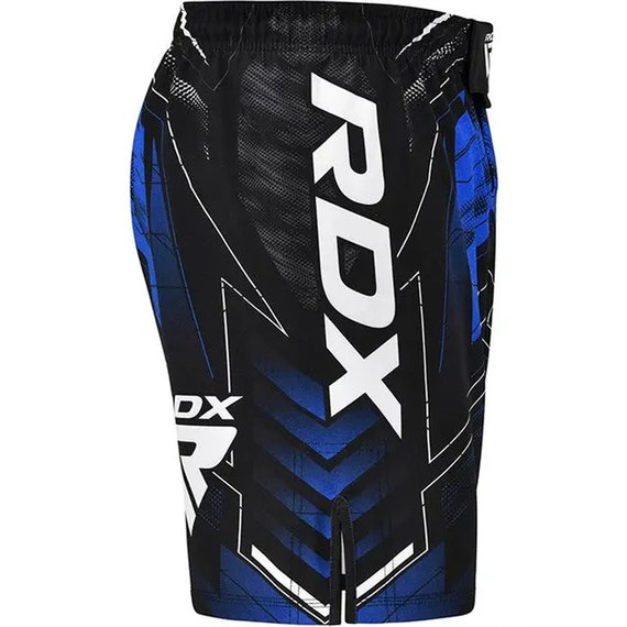 Шорти для ММА RDX Shorts IMMAF чорний/синій S (MSS-IMF-1U-S), Розмір: S, Колір: Синій, зображення 4