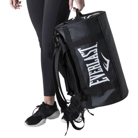 Спортивная сумка Everlast Duffle Bag Small (Logo) 30L черный 43x22x27 см (EVB802N27), изображение 4