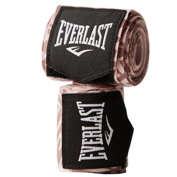 Бинты боксерские Everlast Spark Printed Hand Wraps X2 120 розовый (P00002915), Цвет: Розовый, изображение 3