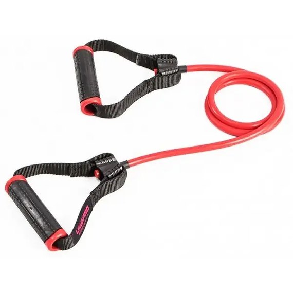 Эспандер LiveUp Tonning Tube Pro 1200х11х5 мм Черный/Красный (LP8405-H), Нагрузка: 13.6 кг, изображение 3