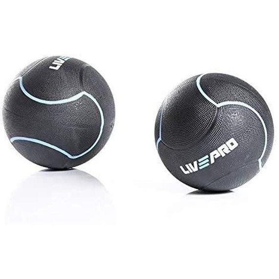 Медбол LivePro Solid Medicine Ball Чорний 9 кг (LP8110-9), Вага: 9 кг, зображення 3