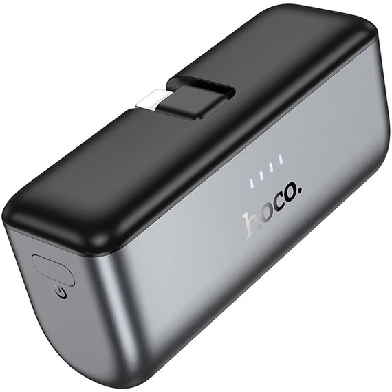 Повербанк HOCO Ingenious PD Q31 Lightning 5000 mAh 20W Black (6942007636506)