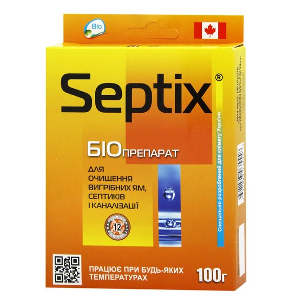 Биопрепарат Bio Septix для выгребных ям 100 г, Вес, г : 100 г